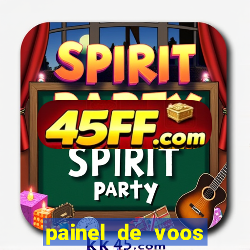 painel de voos santos dumont